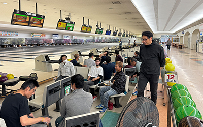 年に一度のボウリング大会